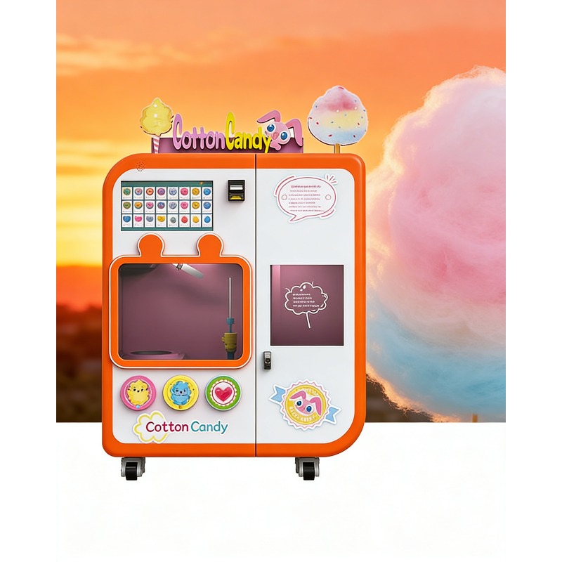 완전 자동 솜사탕 자판기(교환 시스템 포함) 상업용 4 - Arcade Vending & Laundry 리뷰 및 가격