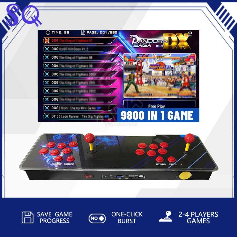 판도라 사가 DX 9800 올인원 클래식 아케이드 게임 - Trackball Controller Arcade 리뷰 및 가격